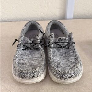 Hey Dude Kids Gray Sneakers
